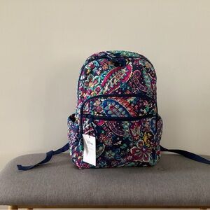 NEW…Vera Bradley Disney Campus Quilted Sensational Six Paisley Backpack